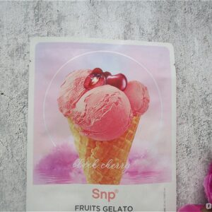 Mặt nạ phục hồi da khỏe mạnh CHERRY - SNP Fruits Gelato Nourishing Mask