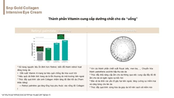 GOLD COLLAGEN INTENSIVE EYECREAM- VN1